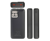 RIVACASE Powerbank VA2585 30000 mAh 20W czarny - 1503831 - zdjęcie 4
